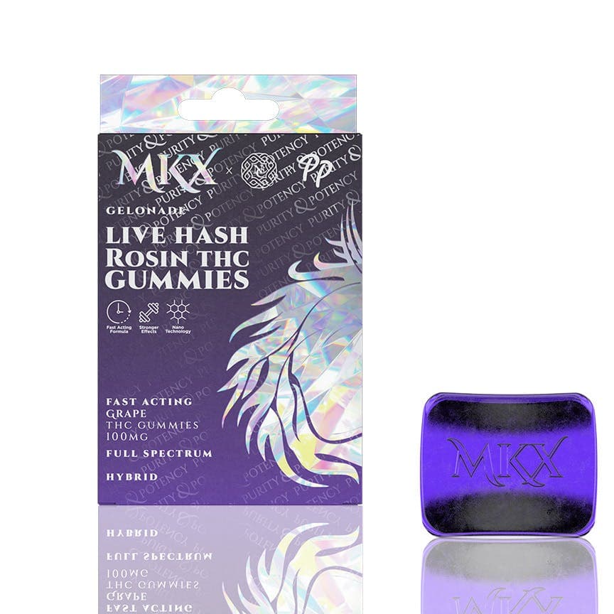 MKX Live Hash Rosin Gummies (100mg)- Gelonade