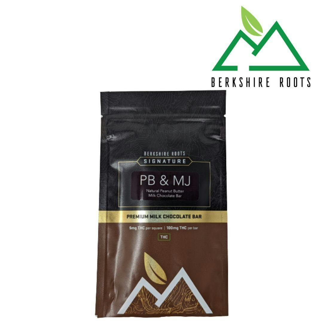 PB & MJ Milk Chocolate Bar | 20ct ~5mg Each