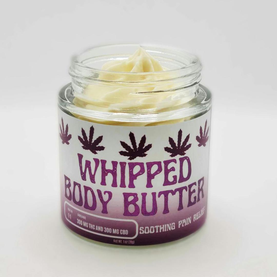 Whipped Body Butter 300mg