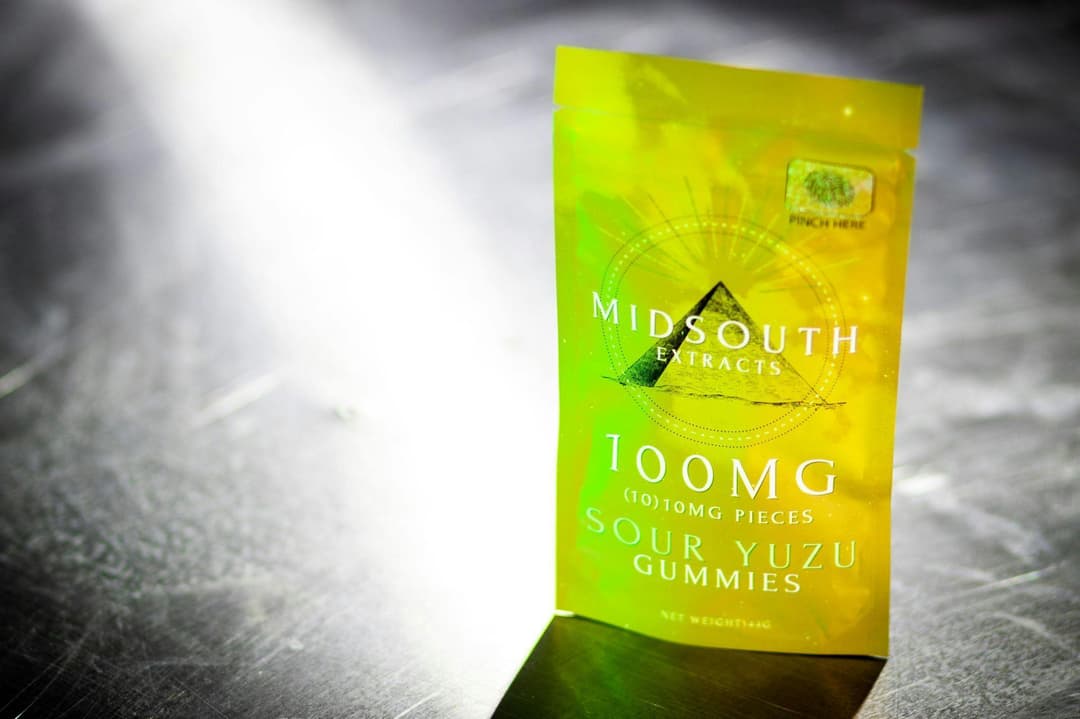 Sour Yuzu Gummies 100mg/10pk