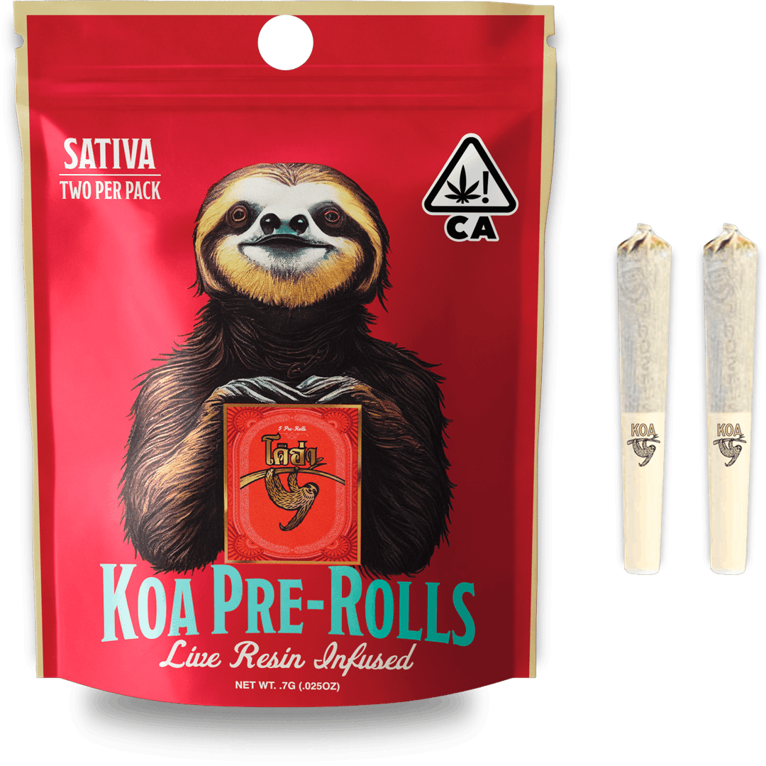 Koa Doubles - Live-Resin Infused Pre-Rolls .35g (2pk) - Crescendo
