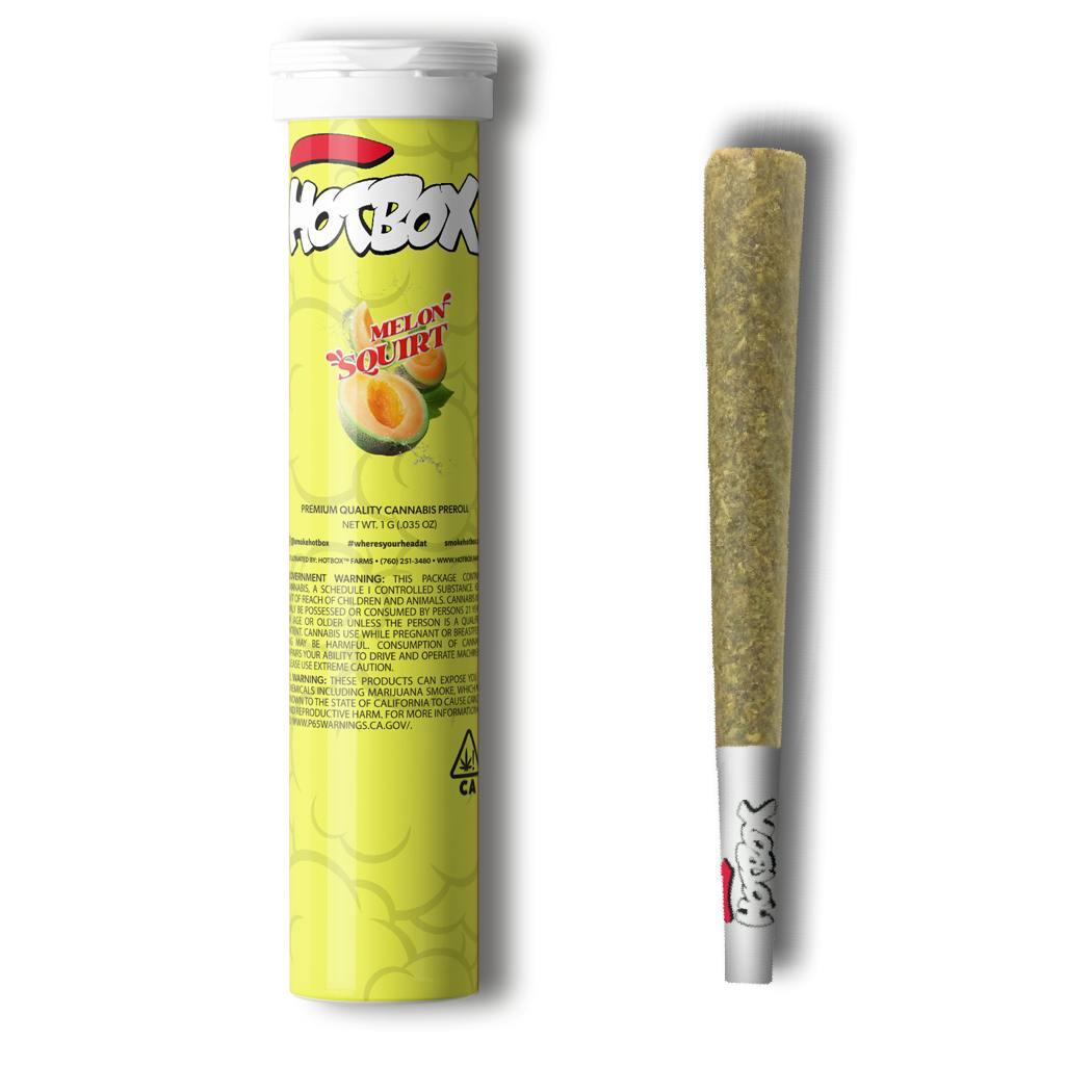 HOTBOX | Melon Squirt Hybrid Preroll (1g)