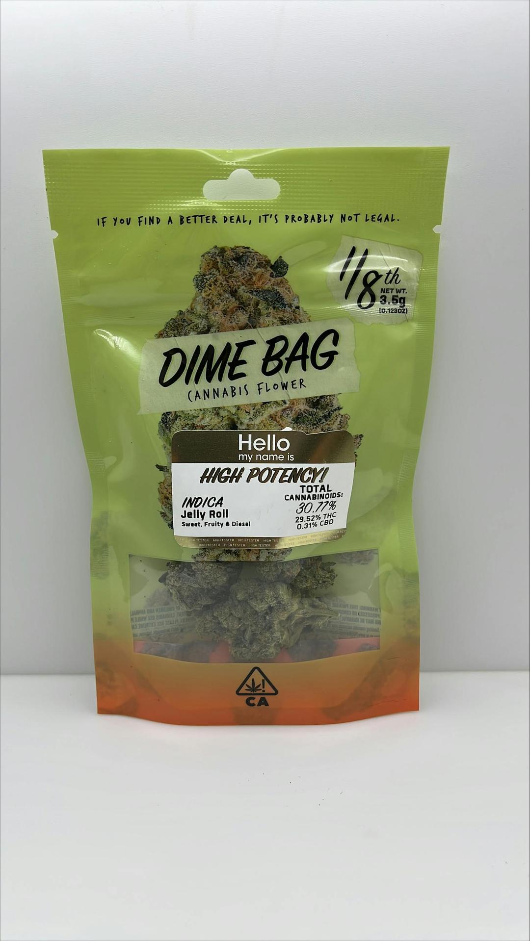 Dime Bag | Jelly Roll Indica (3.5g)
