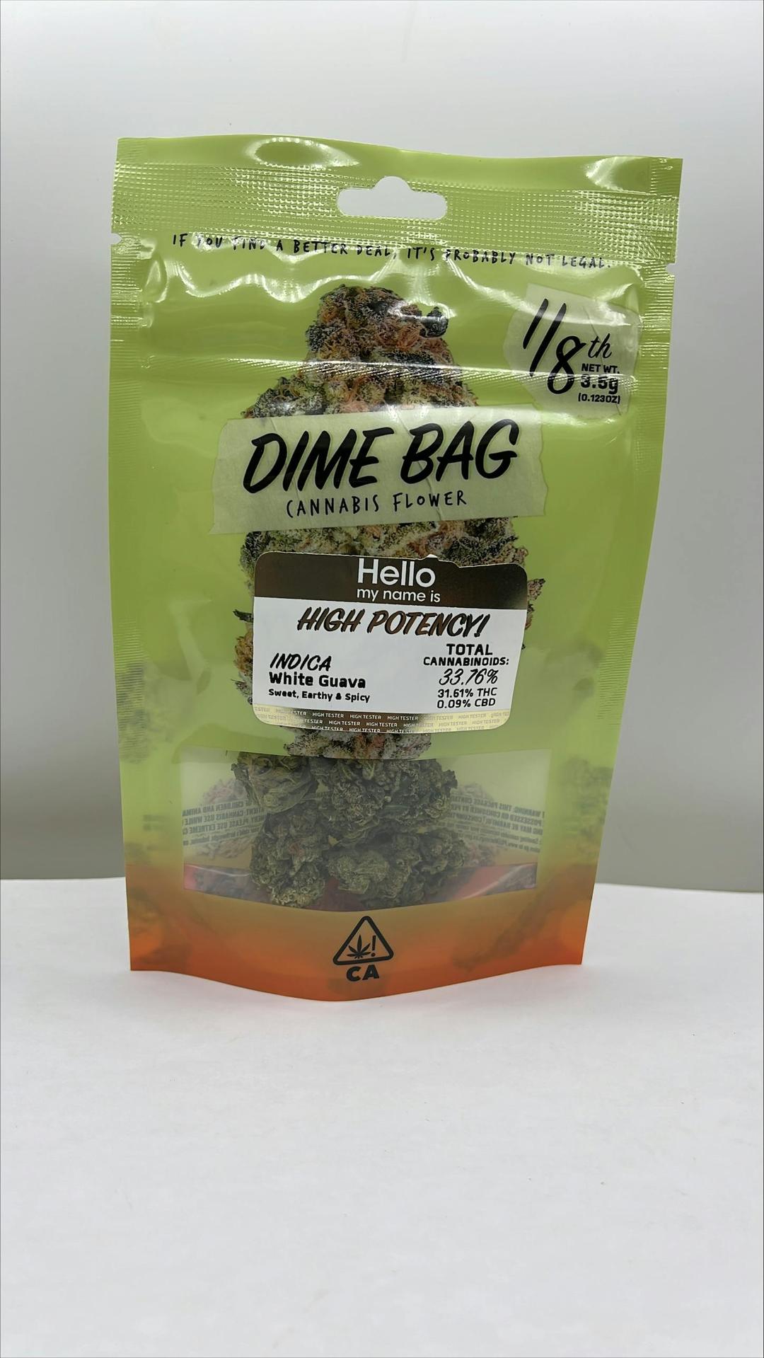 Dime Bag | White Guava Indica (3.5g)