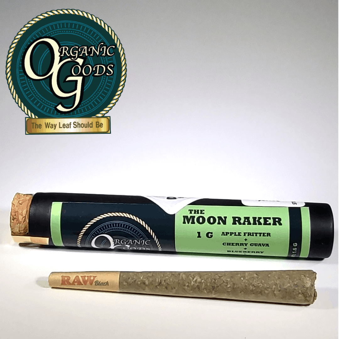 Organic Goods Pre-Roll w/Rocks, Badder & Kief The Moon Raker 1.6 G