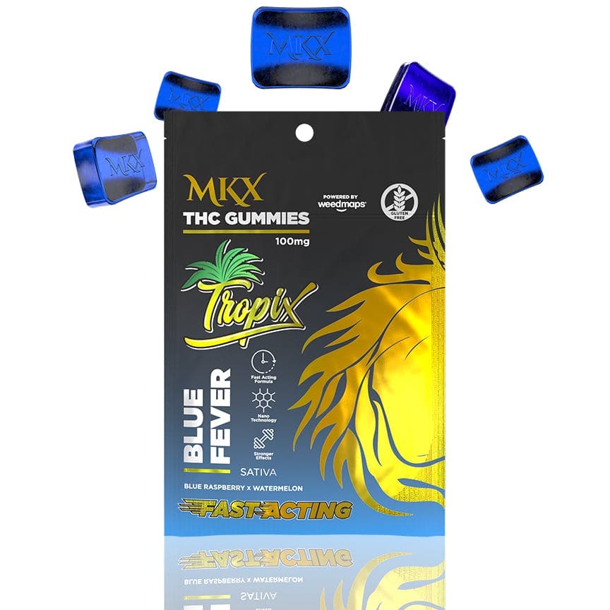 MKX Tropix Gummies (Blue Fever) 100mg