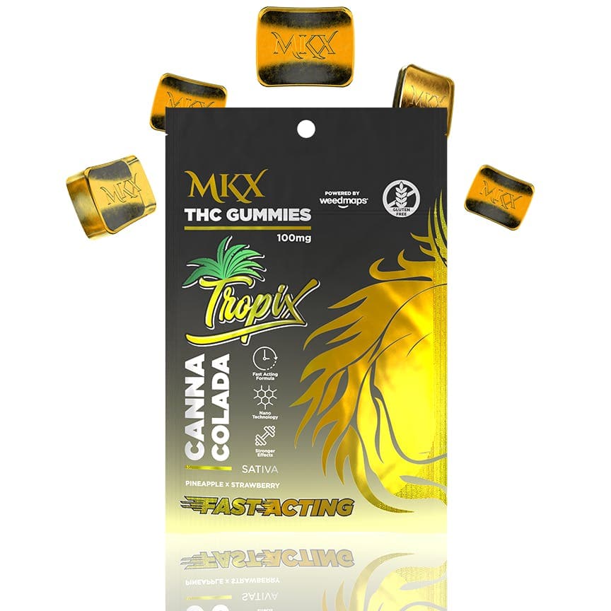 MKX Tropix Gummies (Canna Colada) 100mg