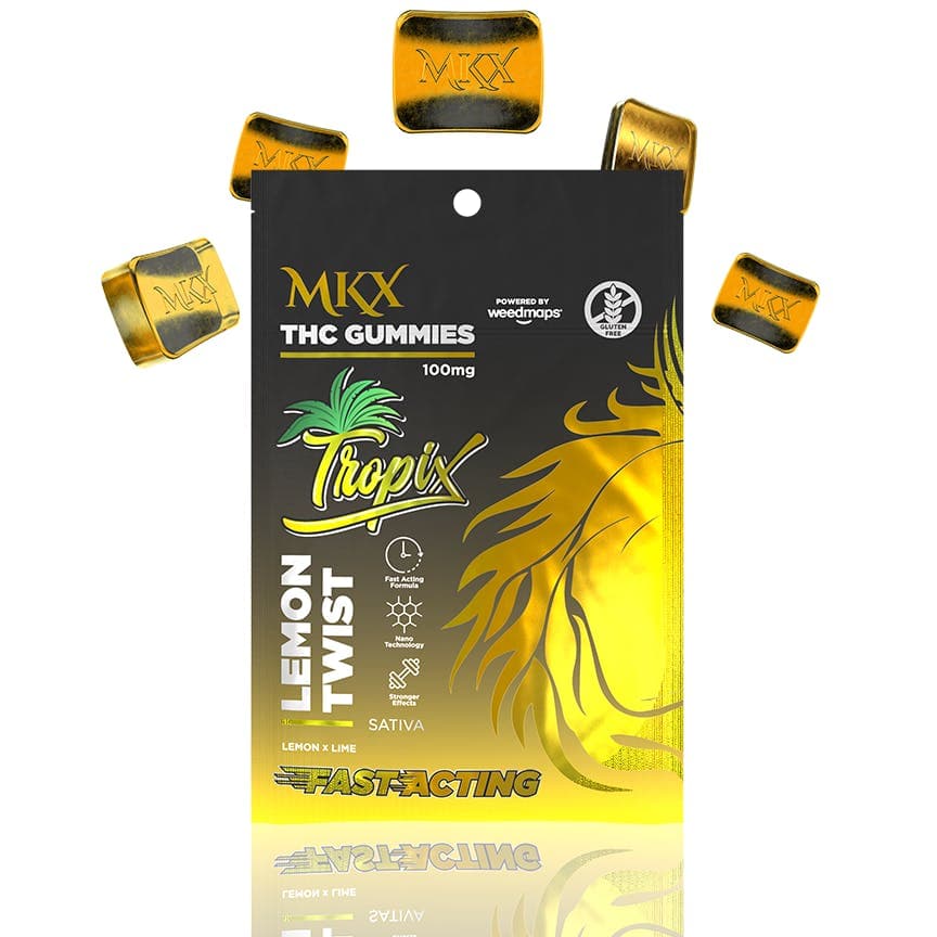 MKX Tropix Gummies (Lemon Twist) 100mg
