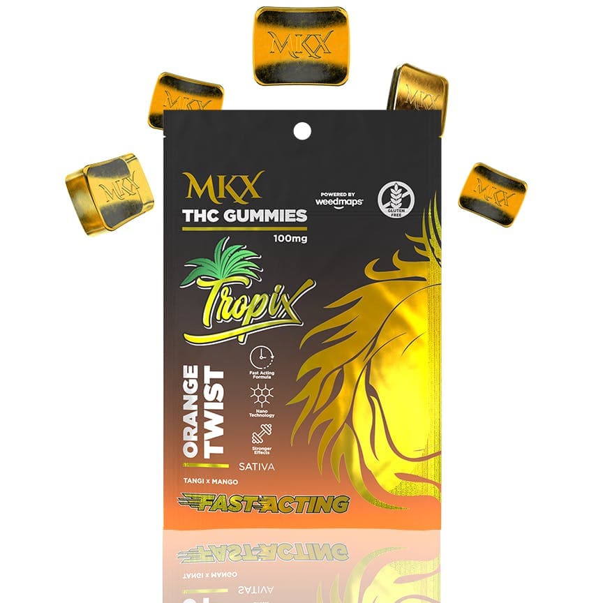 MKX Tropix Gummies (Orange Twist) 100mg