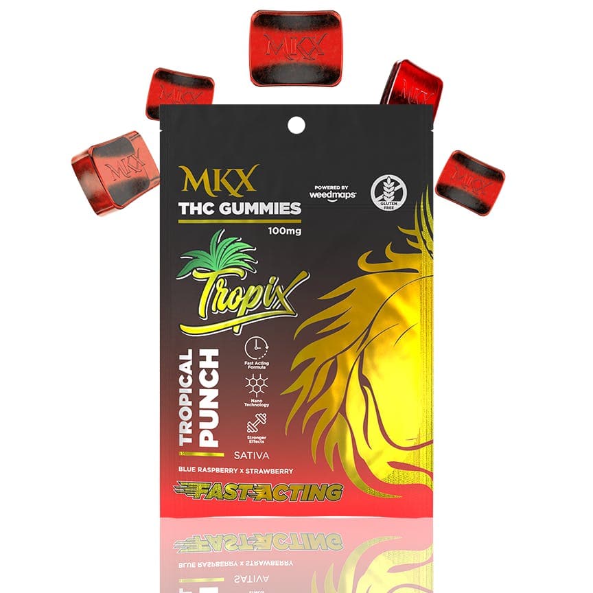 MKX Tropix Gummies (Tropical Punch) 100mg