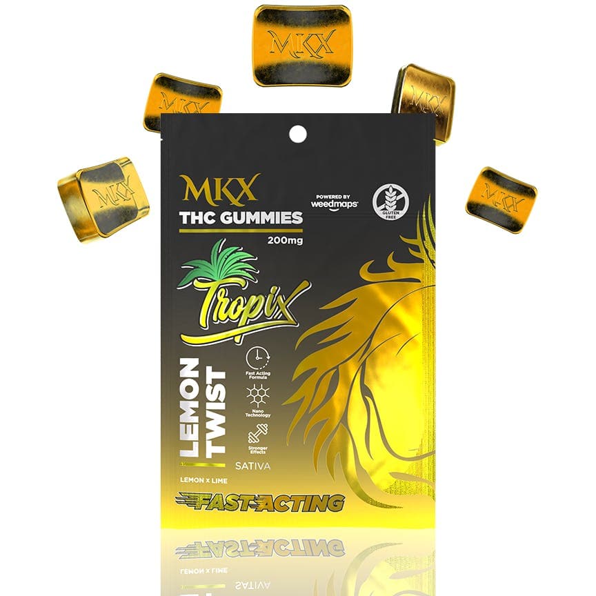MKX Tropix Gummies (Lemon Twist) 200mg