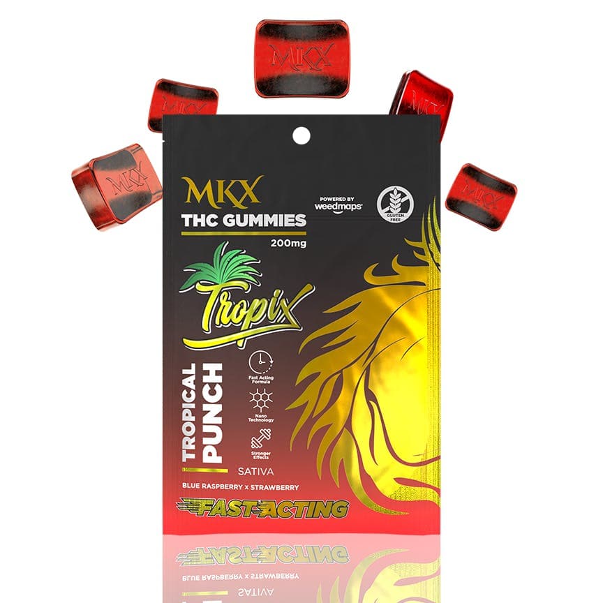 MKX Tropix Gummies (Tropical Punch) 200mg