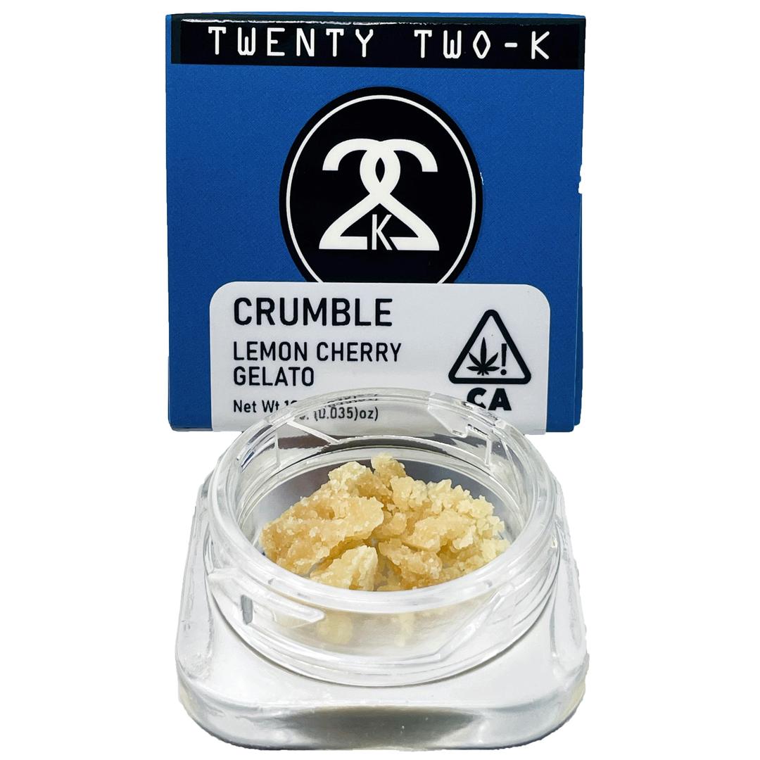 22K - Lemon Cherry Gelato - 1 Gram Crumble