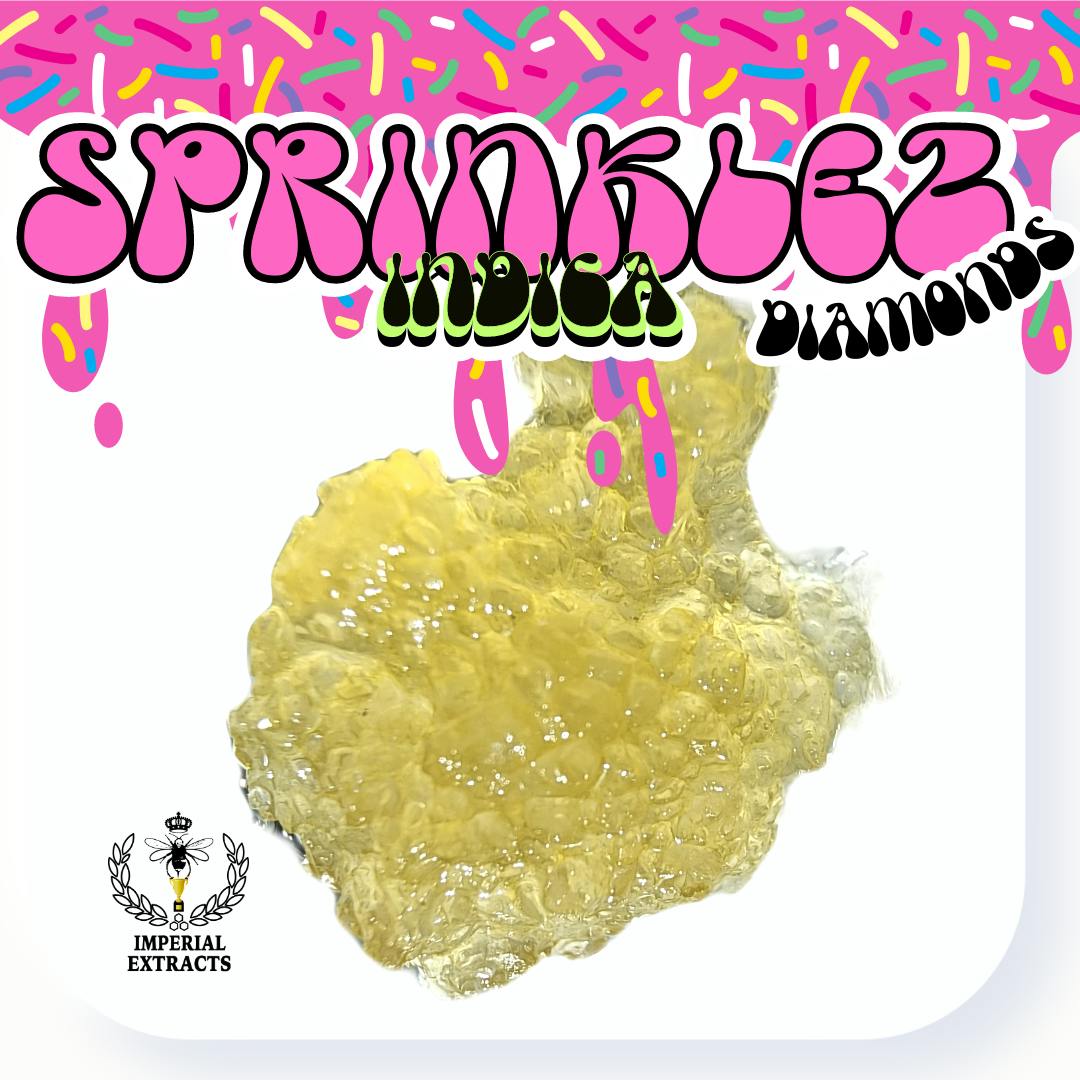 Sprinklez 1.0 g (Indica Dominant-HYBRID) Diamonds/Sauce (THC-a)