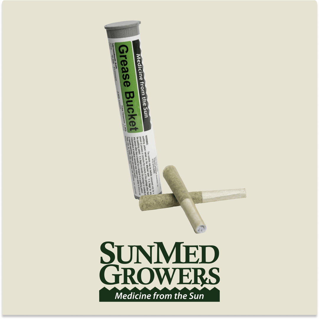 Grease Bucket Pre Roll 0.5g/2 Pack