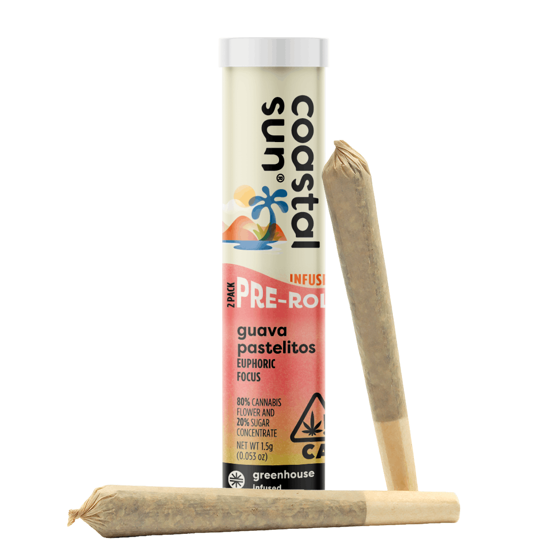 Guava Pastelitos Infused Greenhouse 0.75 Pre-Roll 2pk 1.5g