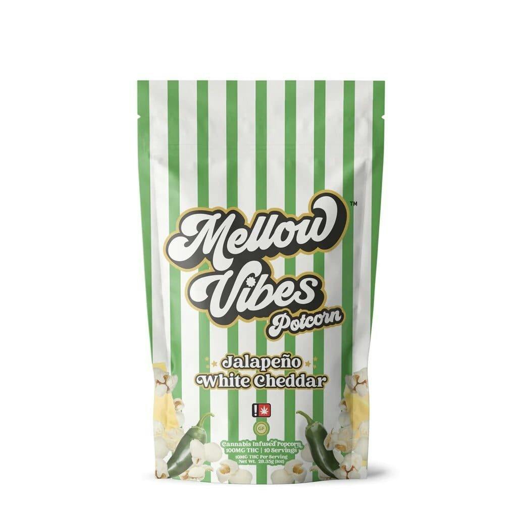 White Cheddar Jalapeno 100MG Infused Popcorn
