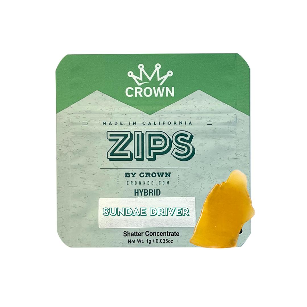 Zips by Crown Sundae Driver Shatter