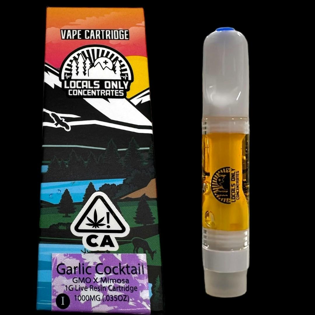 Garlic Cocktail Live Resin Vape Cartridge