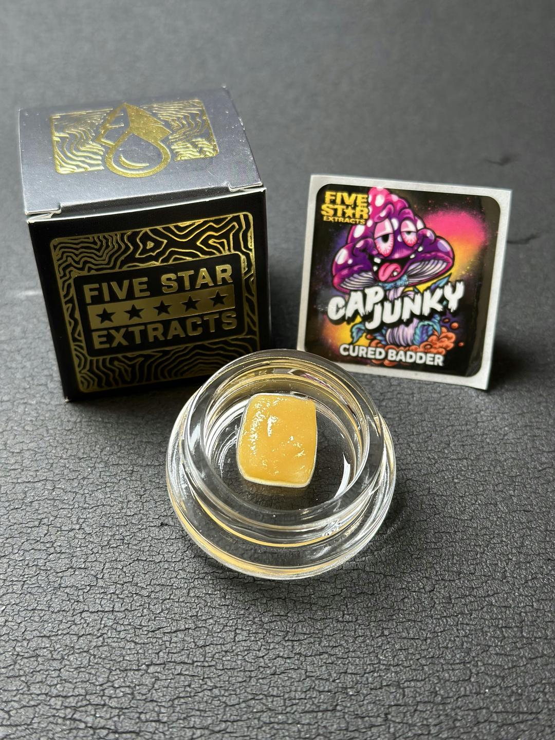 Five Star Extracts: Cap Junky - 1 gram Cured Badder