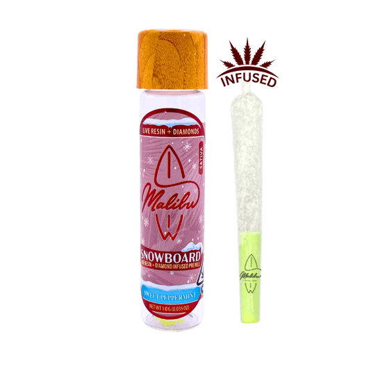 Snowboard | Sweet Peppermint | Infused Preroll 1G