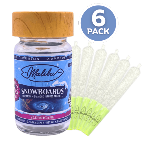 Snowboards | Slurricane | 6pk Infused Prerolls 4.2g