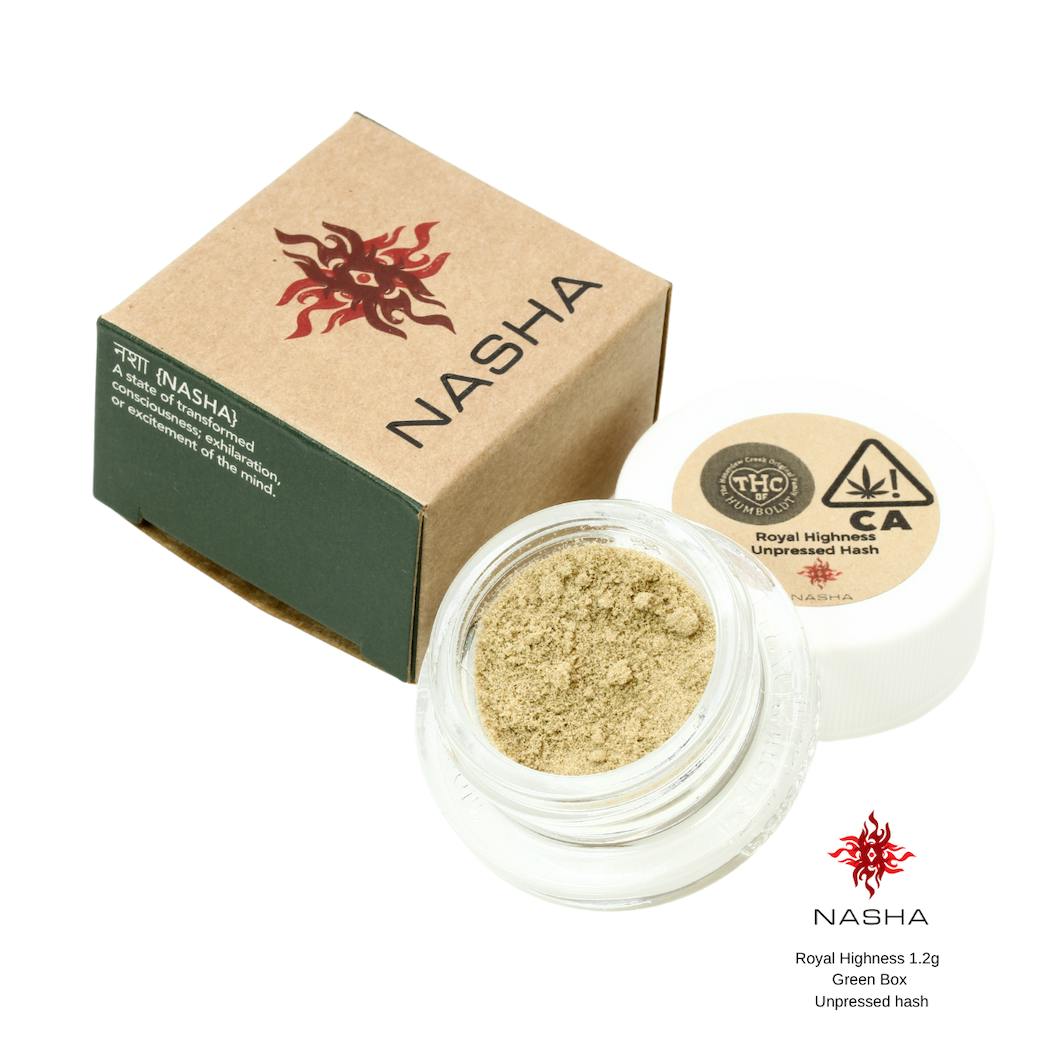 Royal Highness 1.2g Green Unpressed Hash