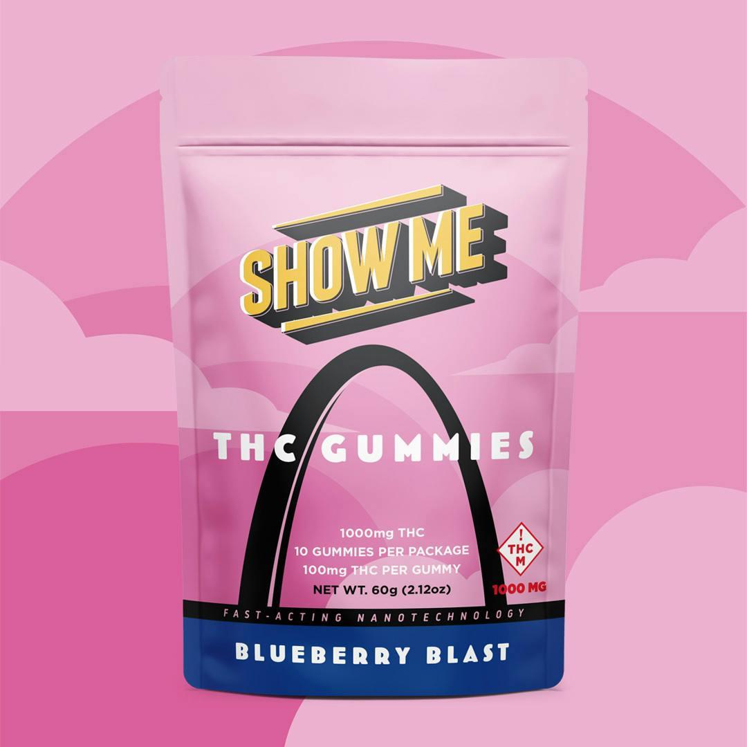 BlueBerry Blast | 1000MG THC | Show Me