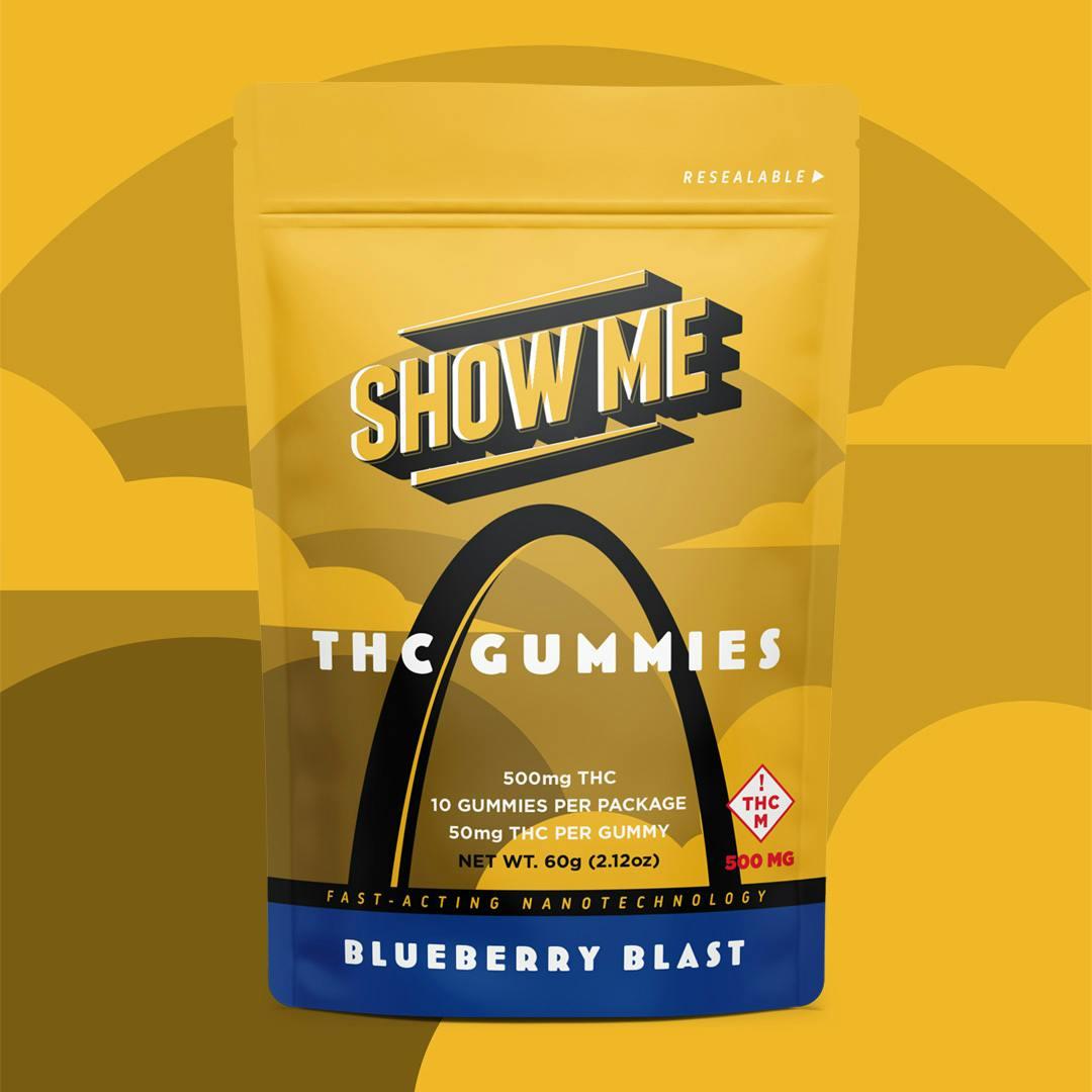 BlueBerry Blast | 500MG THC | Show Me