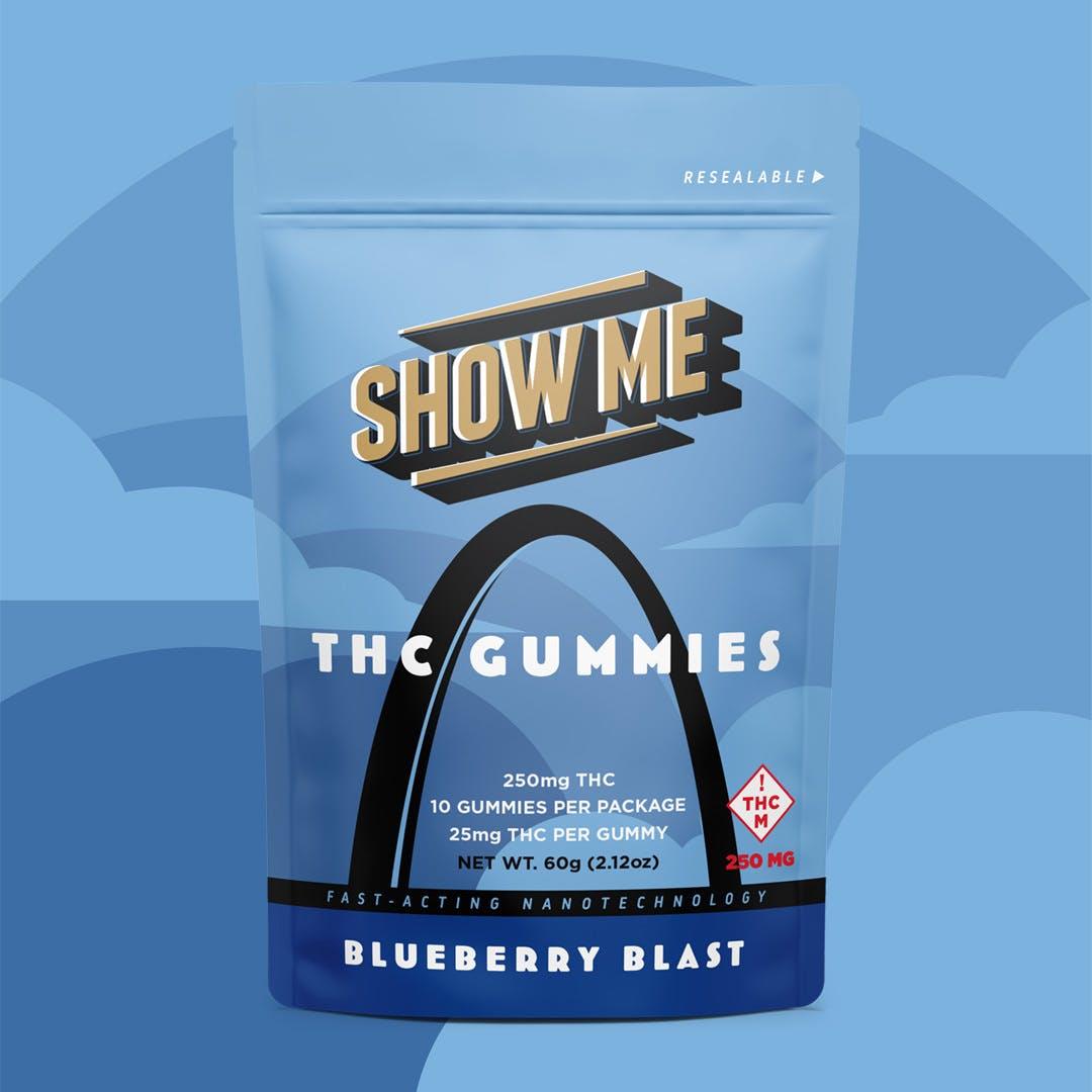 BlueBerry Blast | 250MG THC | Show Me