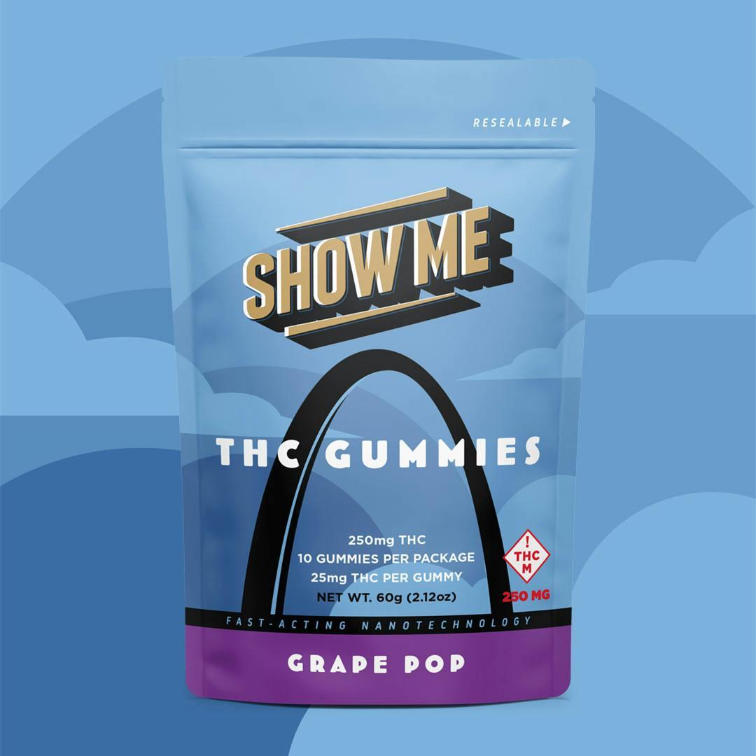 Grape Pop | 250MG THC | Show Me