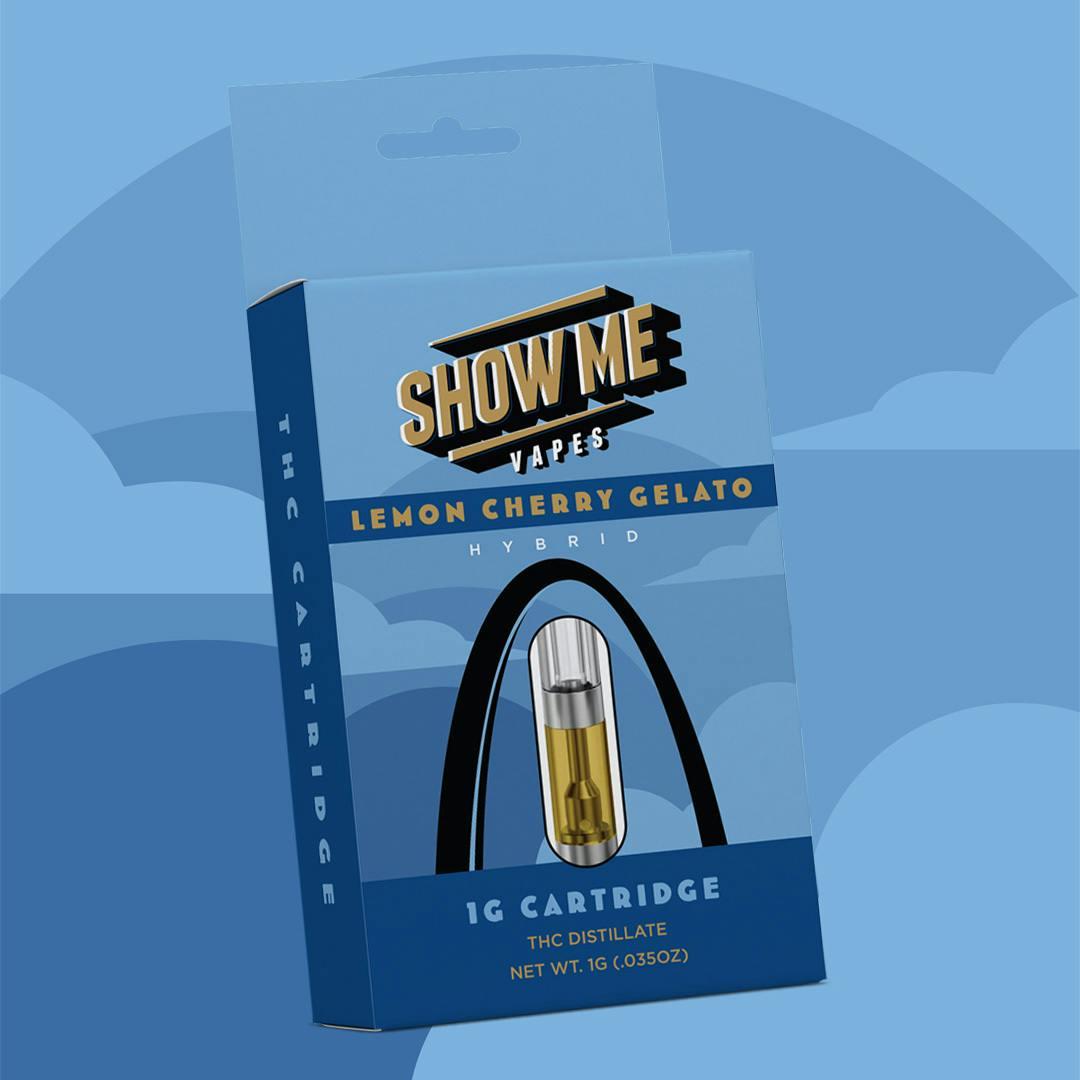 Lemon Cherry Gelato | 1G THC Cartridge | Show Me