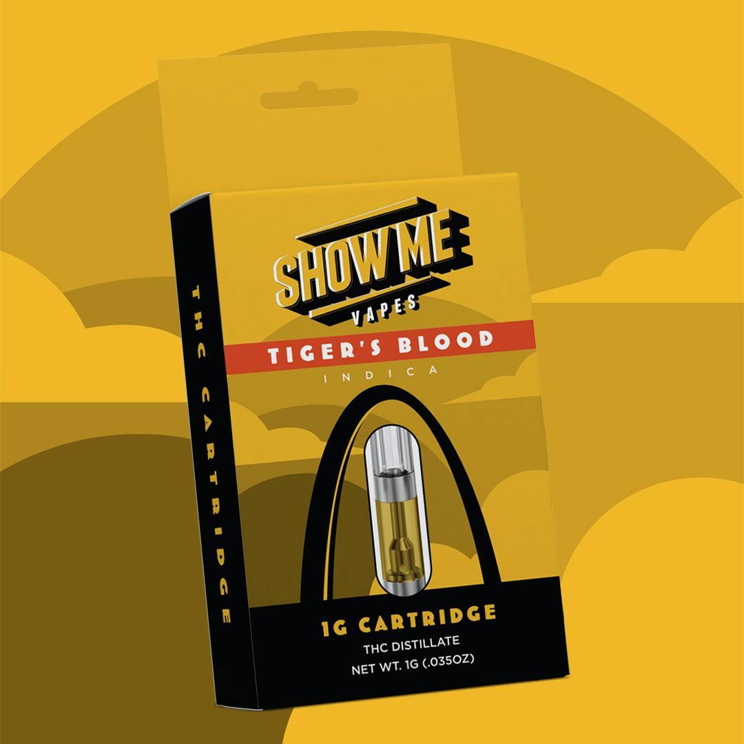 Tiger’s Blood | 1G THC Cartridge | Show Me