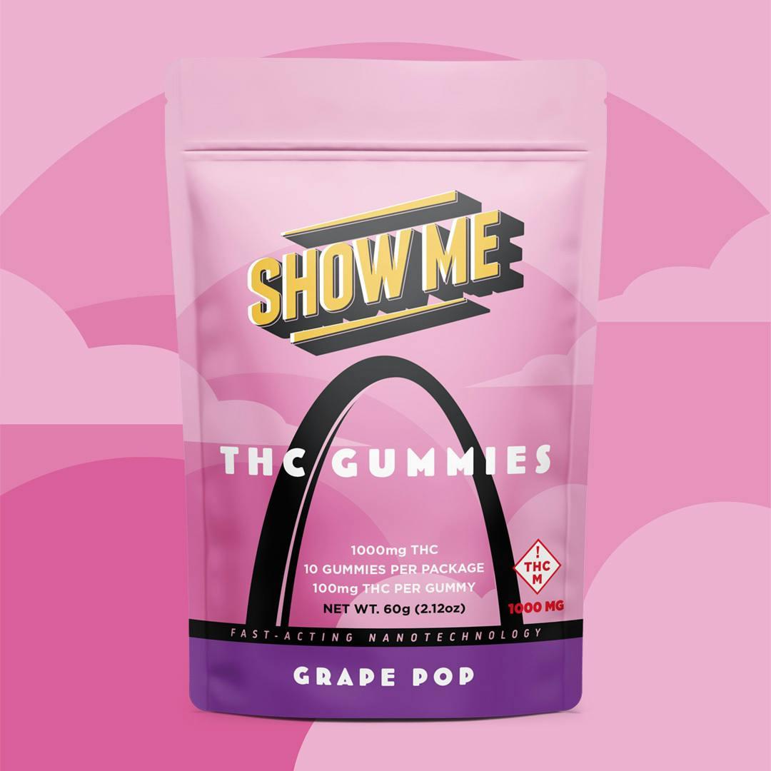 Grape Pop | 1000MG THC | Show Me
