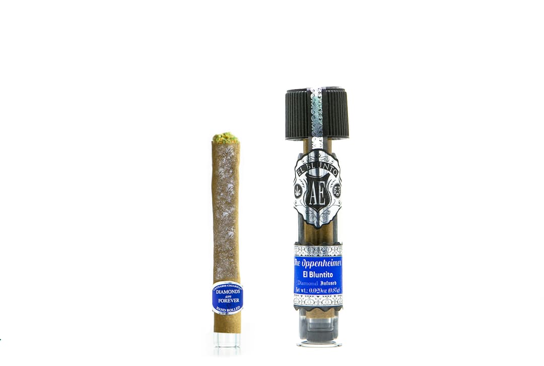 El Bluntito Diamond Infused - The Oppenheimer - .85G [Mini Blunt]