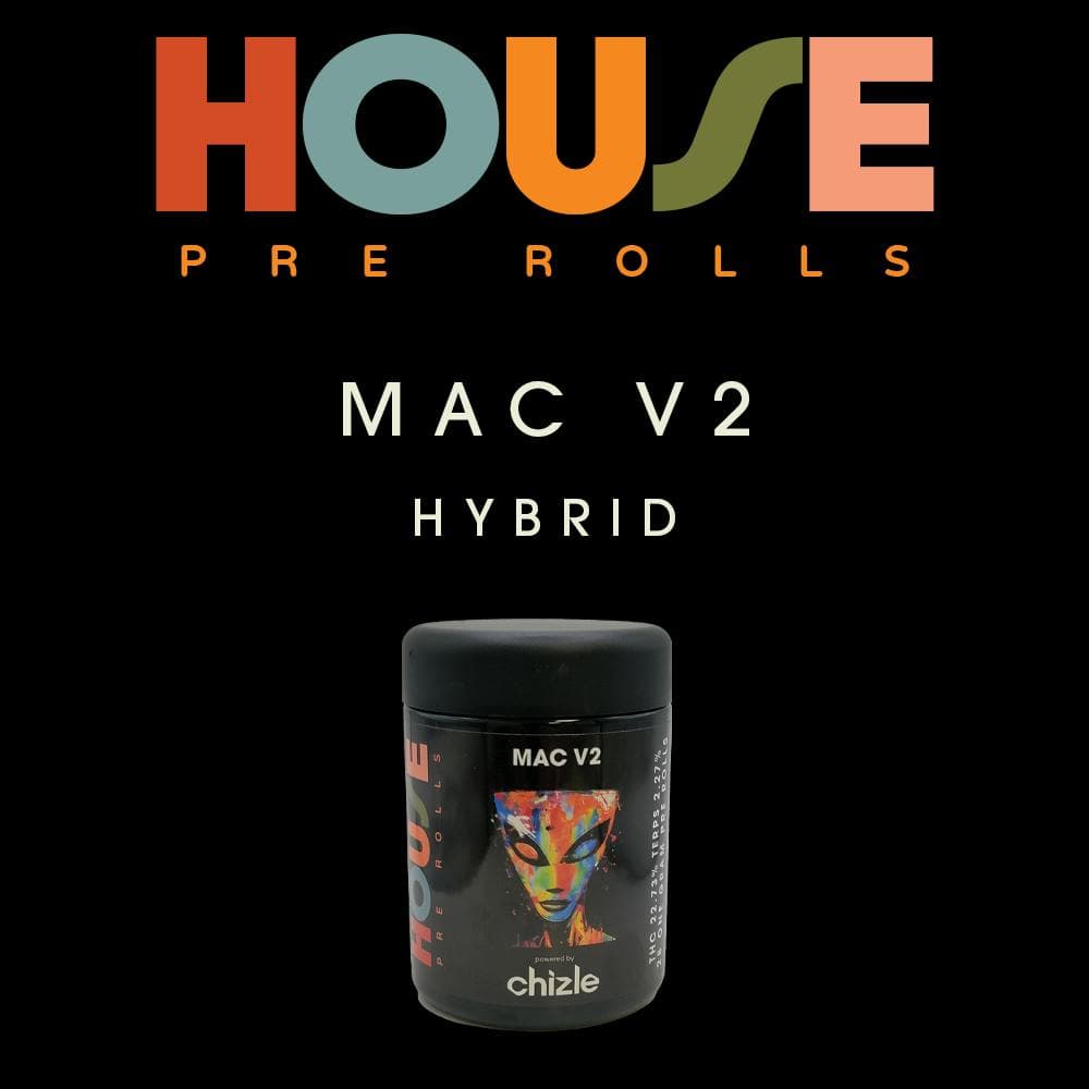 House Preroll - MAC V2 - 28g Oz Pack - Hybrid