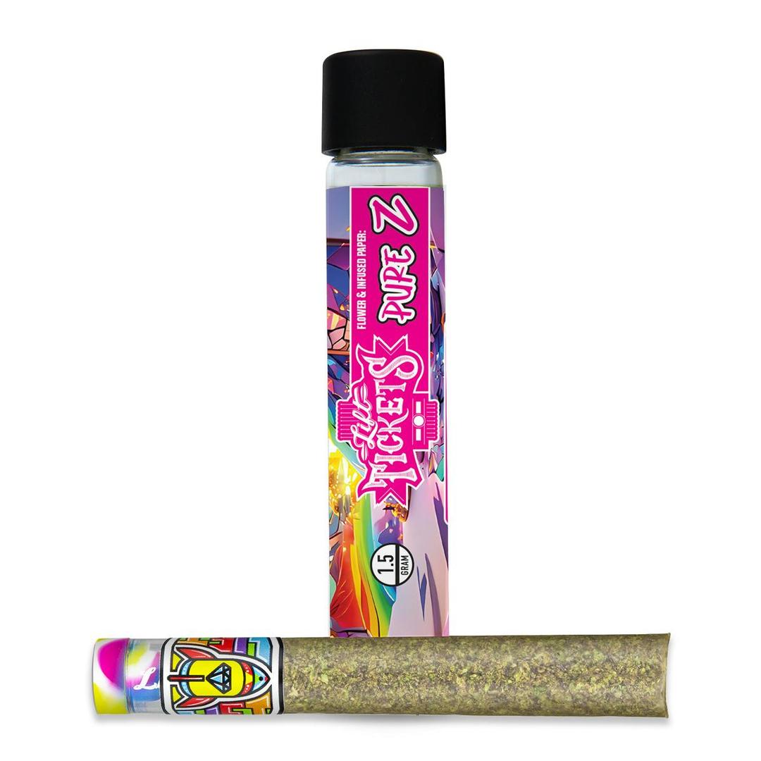 Infused Glass Tip Pre-Roll: Pure Z 1.5g Joint