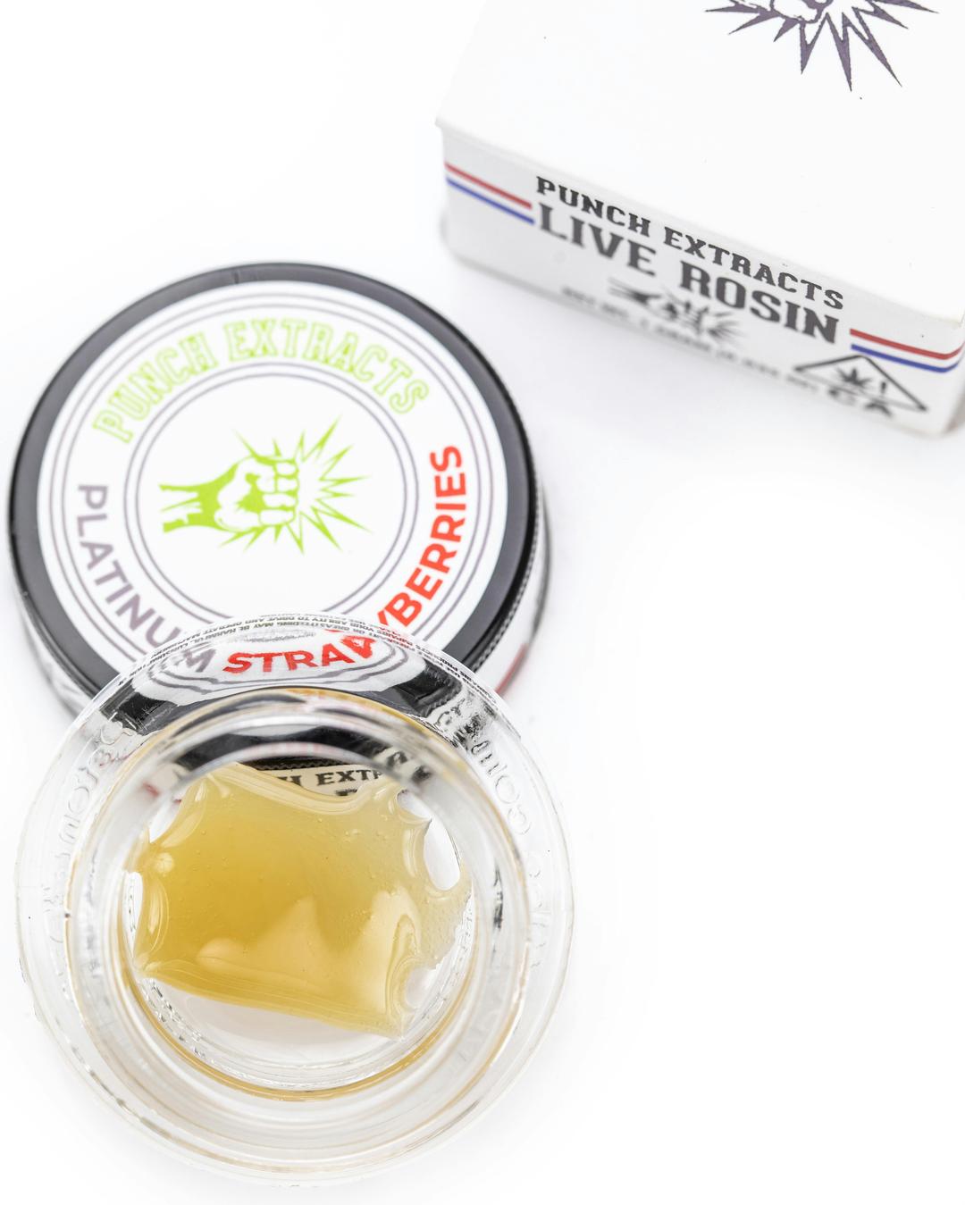Punch - Live Rosin - Platinum Strawberries - Tier 4