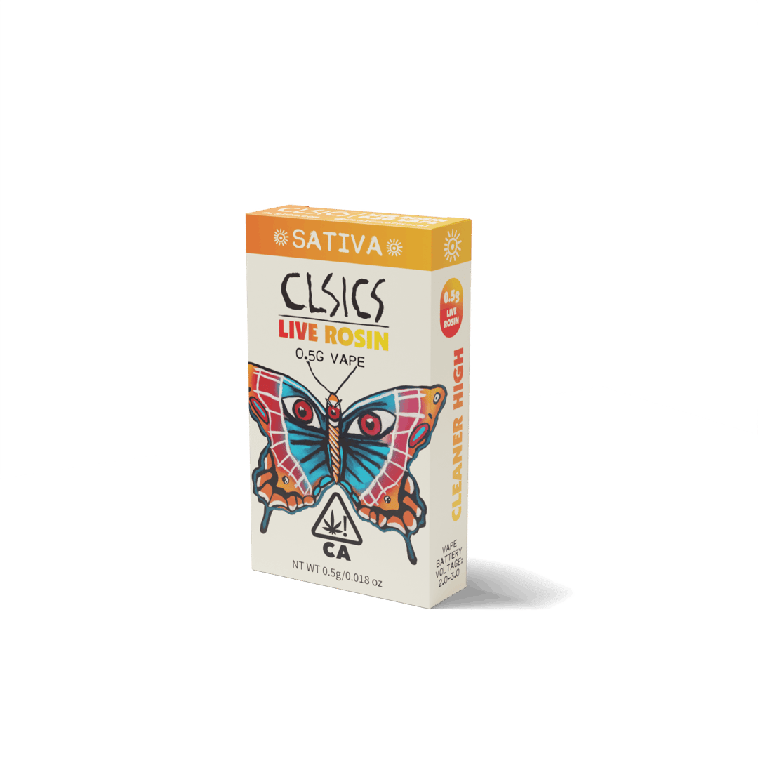 Clockwork Lemon - Live Rosin Vape Cartridge 0.5g