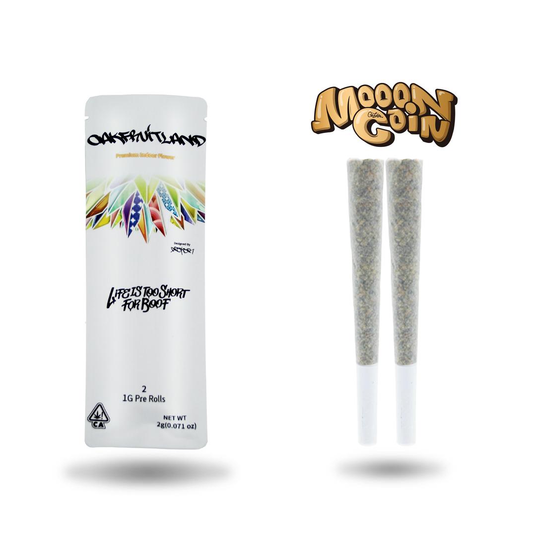 Mooon Coin Pre Roll 2g - Dual Pack Series