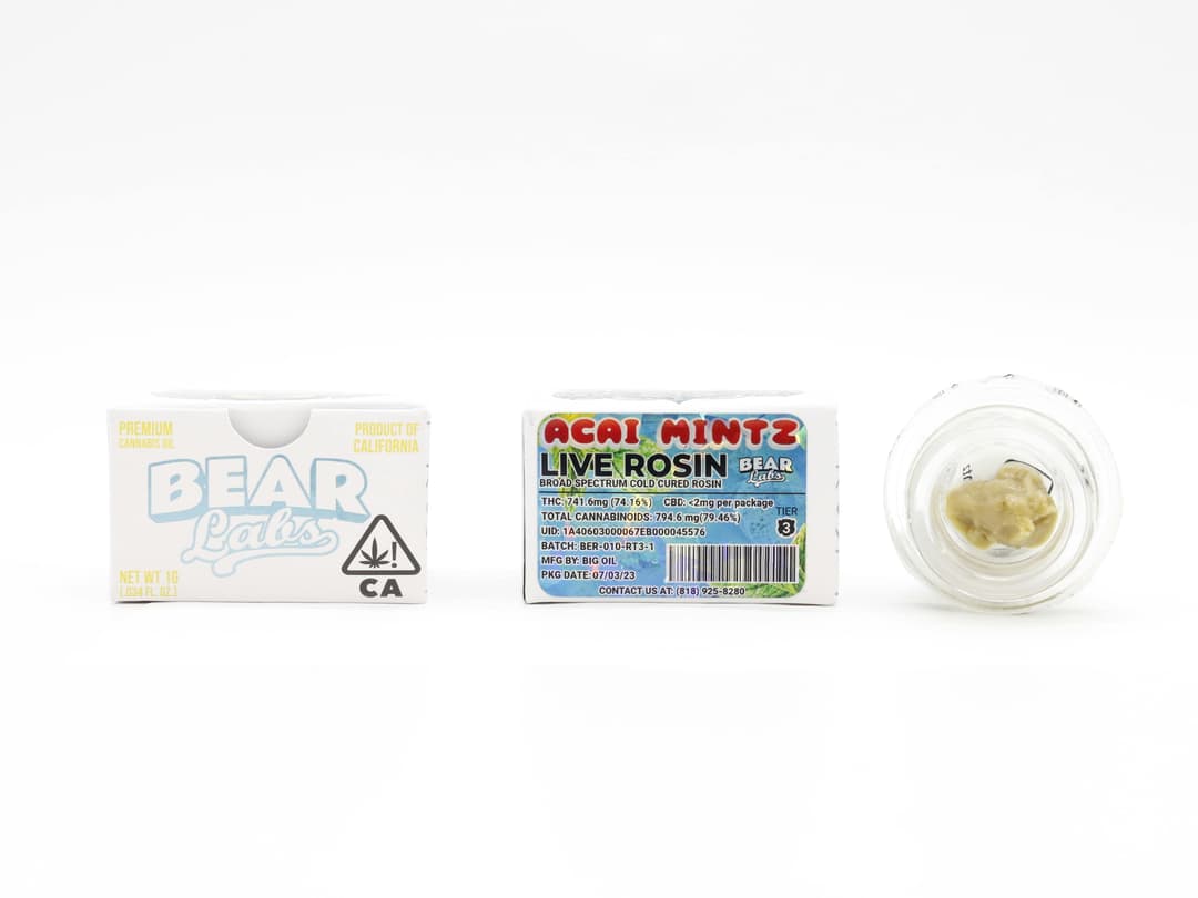 Acai Mintz T3 Live Rosin - 1g