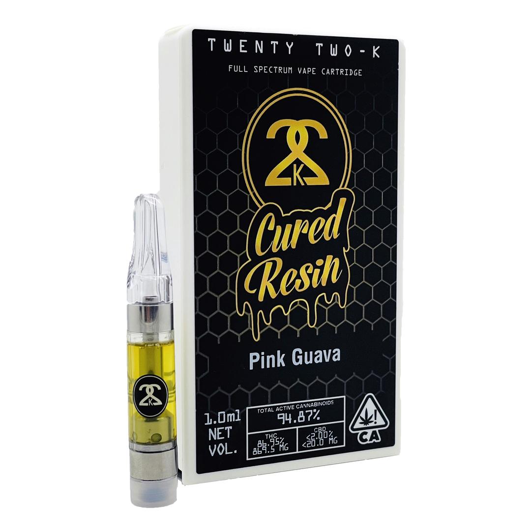 22K - Cured Resin - Pink Guava - 1.0ml Cartridge
