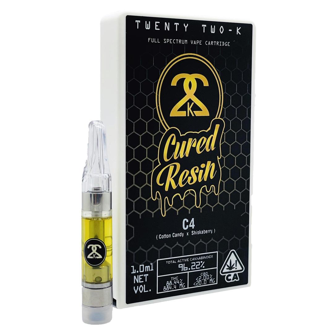 22K - Cured Resin - C4 - 1.0ml Cartridge
