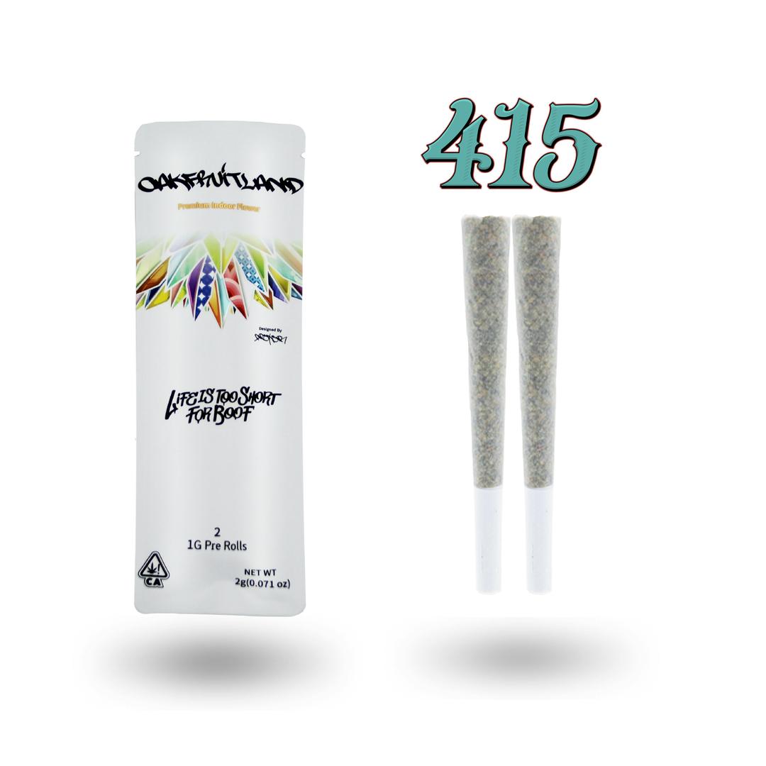 415 Pre Roll 2g - Dual Pack Series