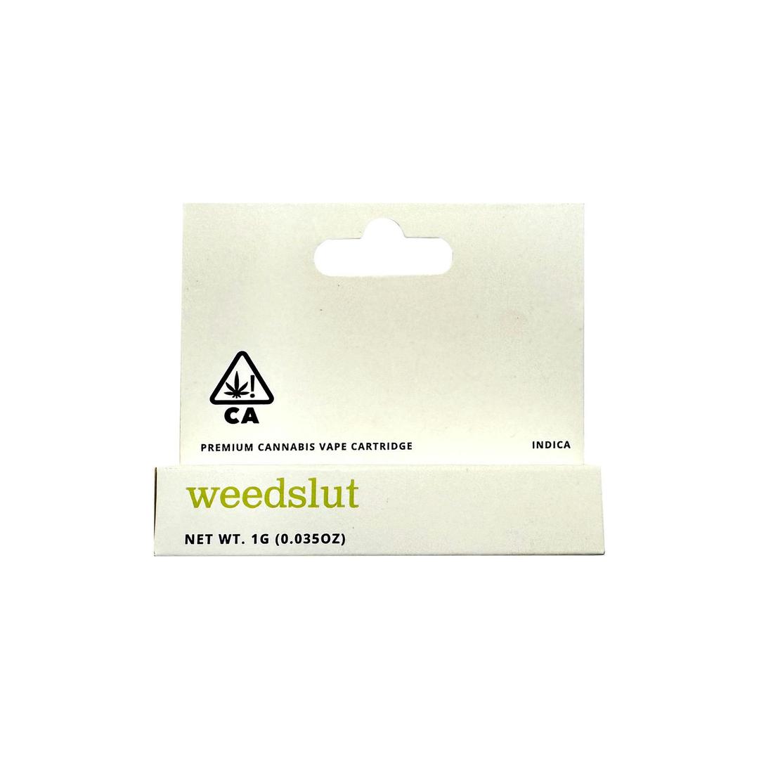 WeedSlut Purple Monkey Balls Vape Cartridge