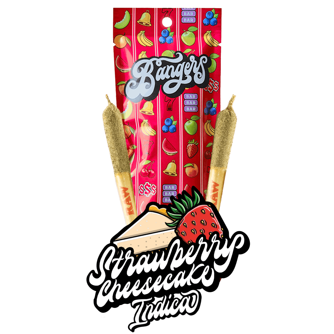 Strawberry Cheesecake - (2) .6 gram Pre rolls