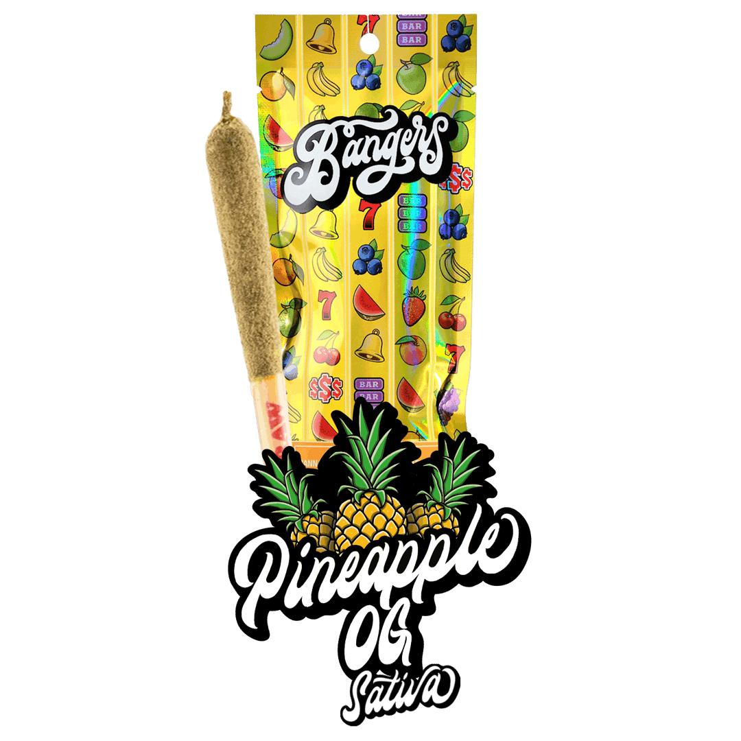 Pineapple OG - (1) 1.2 gram Pre roll