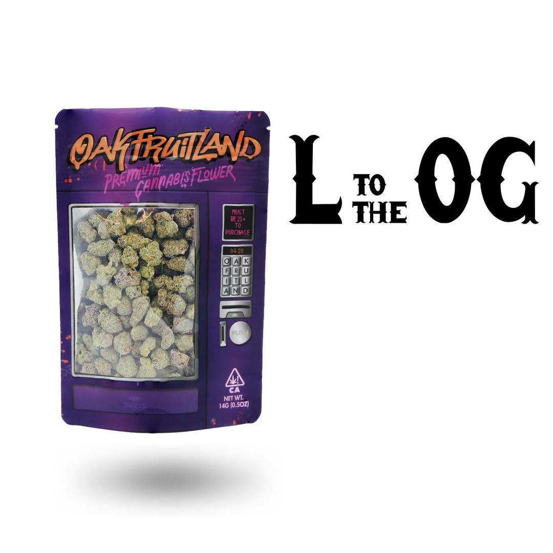 L to the OG Premium Flower 14g - Funsize Series