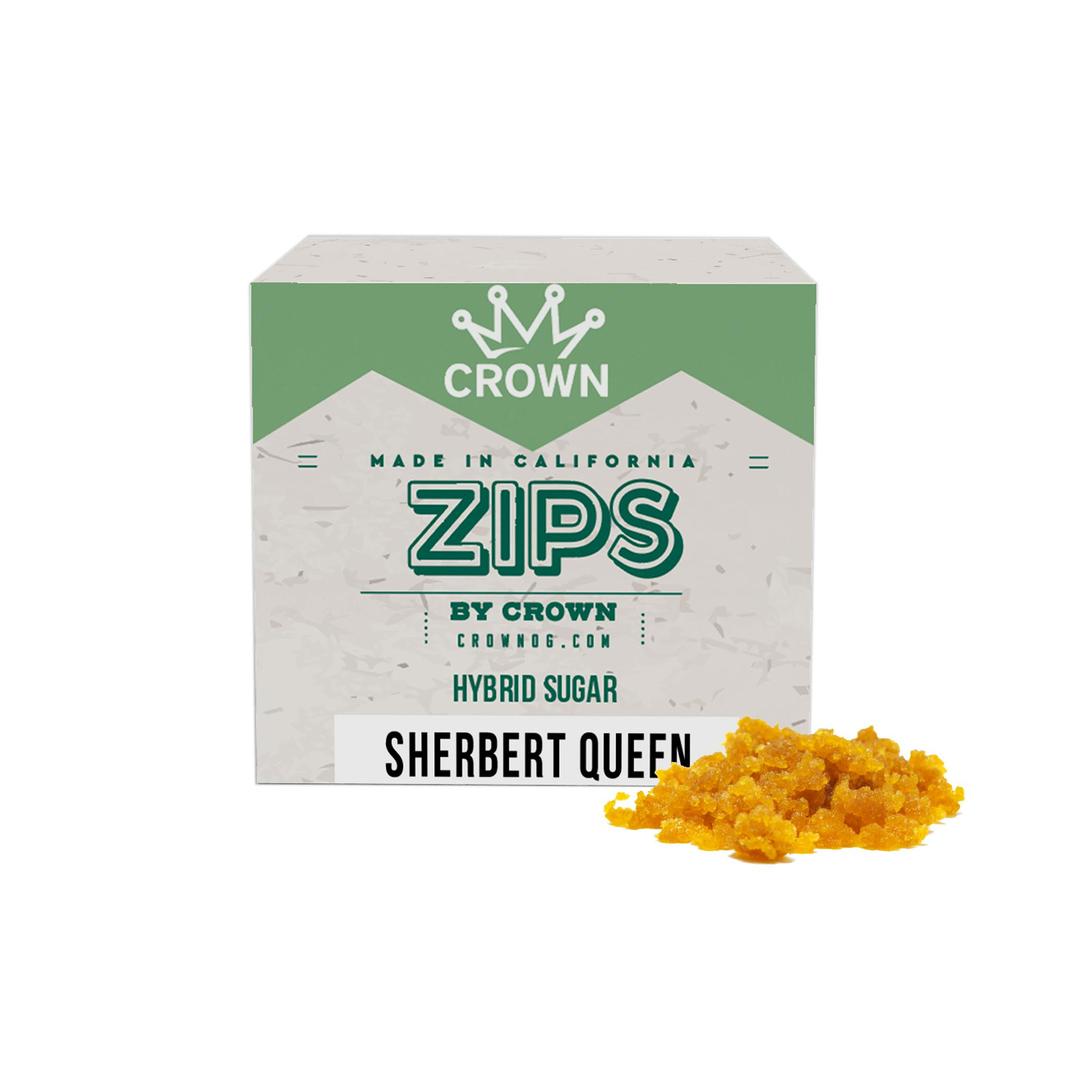 Zips by Crown Sherbert Queen Sugar