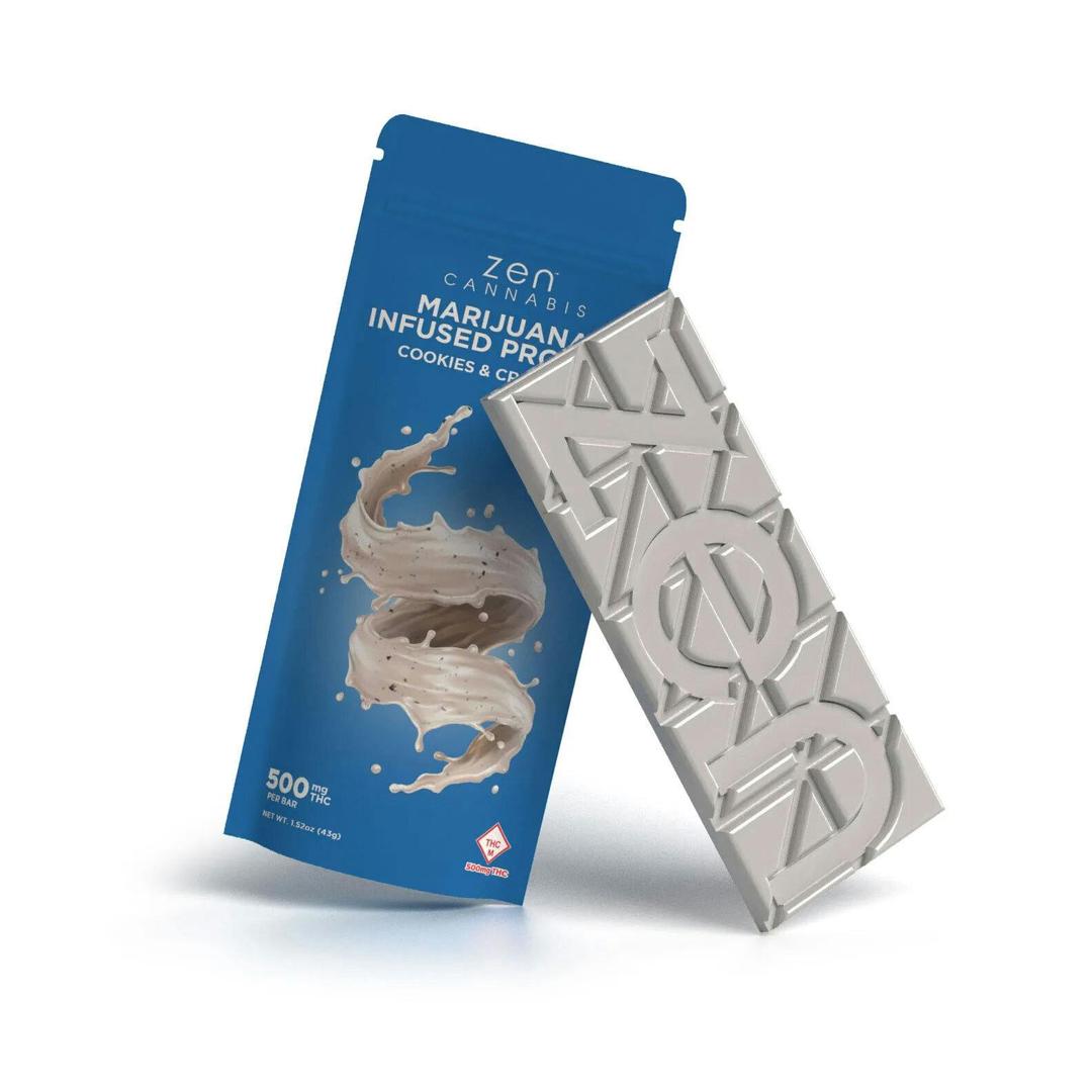 Zen Cannabis 500mg Cookies & Cream Bar